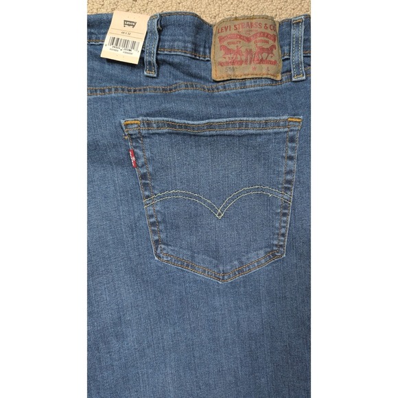 Levis Other - Levis 559 Relaxed Straight Mens Jeans 48x32‎ Blue Denim NWT